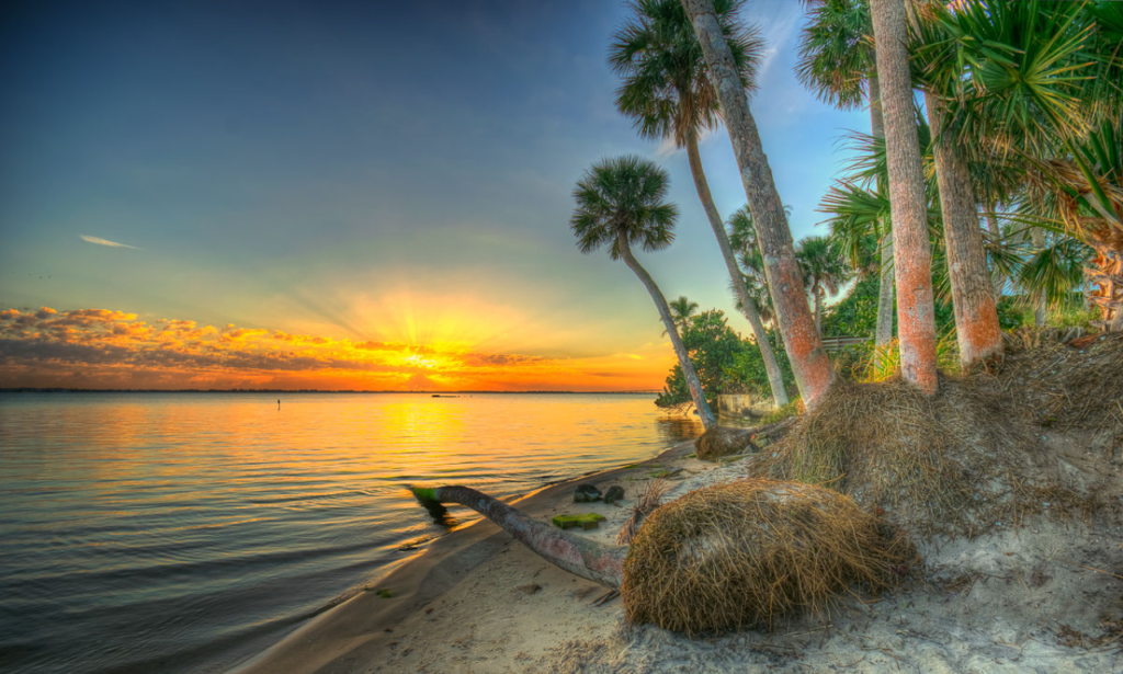 Indian river lagoon beaches
