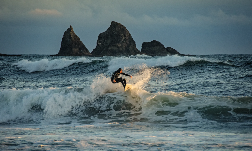 Rialto Beach washington surfing